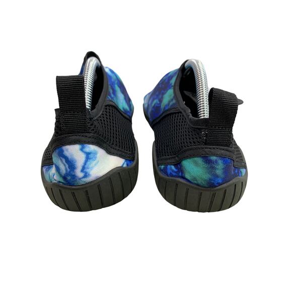 Reel Legends Men's Size 10 Water Shoes Blue & Green Beach Swim Velcro Straps - Picture 7 of 9